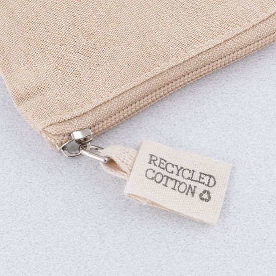 Monedero personalizado de algodón en tres colores