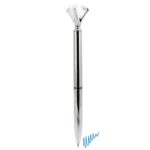 Bolígrafo diamante metalizado