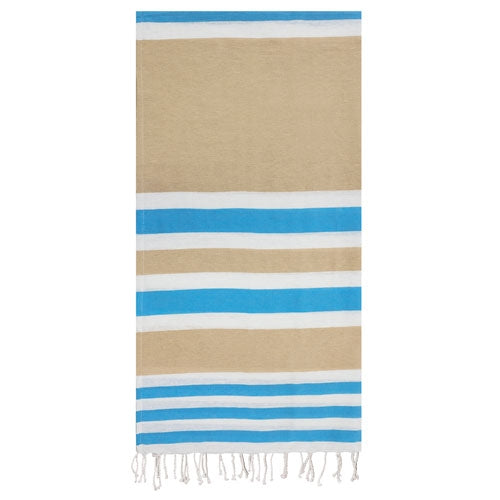 Toalla pareo personalizada de algodón con tres tonalidades