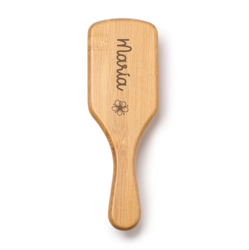 Cepillo de bambú personalizado