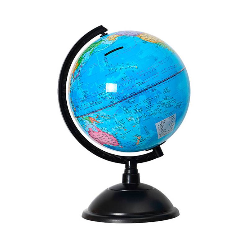 Hucha personalizada bola del mundo