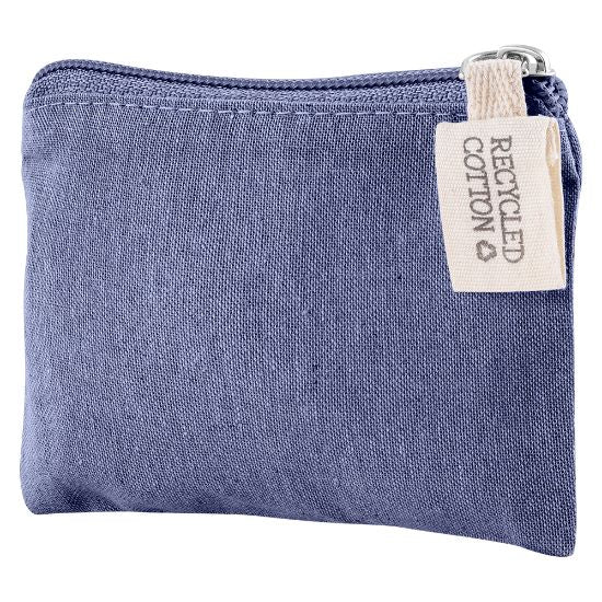Monedero personalizado de algodón en tres colores