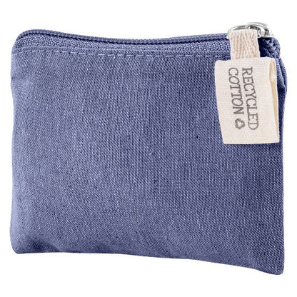 Monedero personalizado de algodón en tres colores