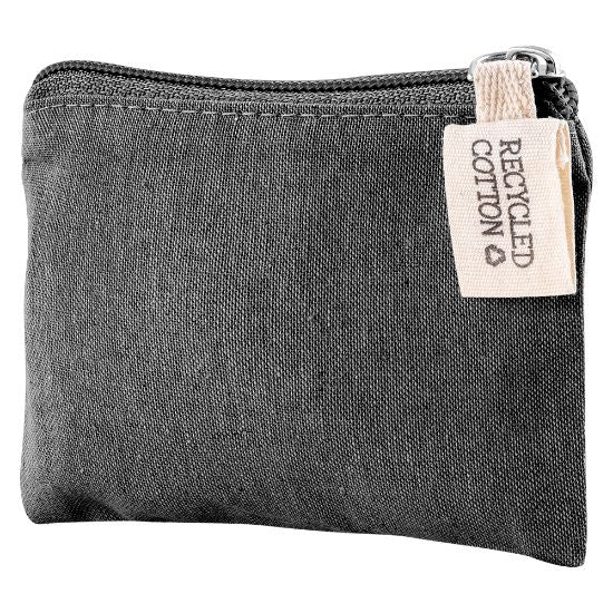 Monedero personalizado de algodón en tres colores