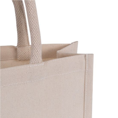 Bolsa de mano personalizada de algodón