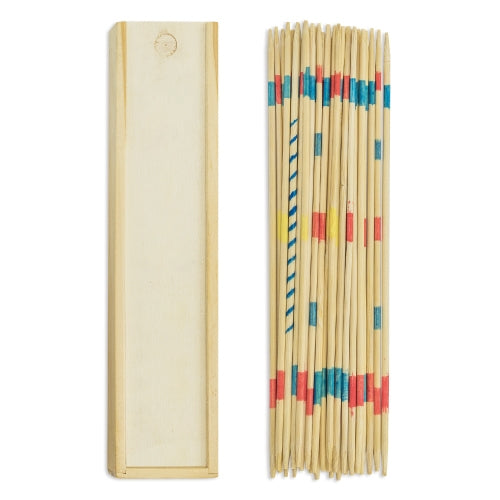 Juego de habilidad mikado personalizado a láser