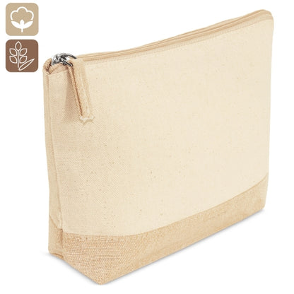 Neceser algodón y yute personalizado
