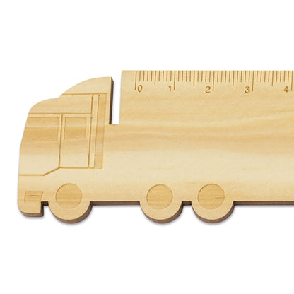 Regla de madera camión personalizada