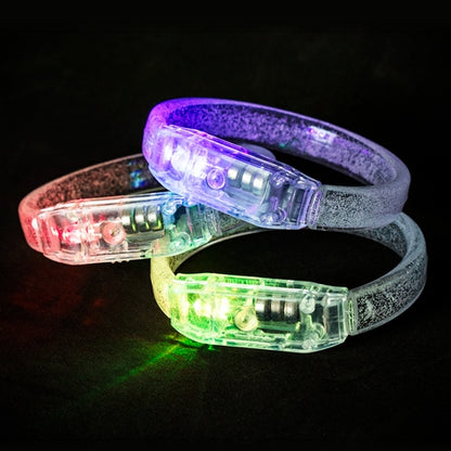Pack de 10 pulseras luminosa Rgb