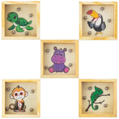 Juego de laberintos de bolas