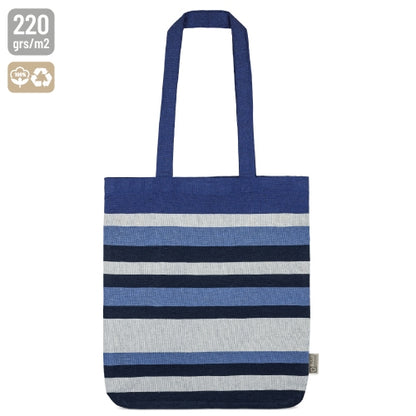 Bolsa de rayas colores personalizada