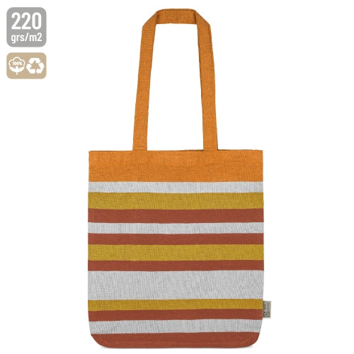 Bolsa de rayas colores personalizada