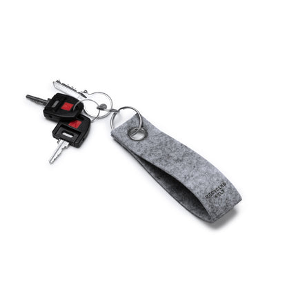 Llavero personalizado de fieltro reciclado