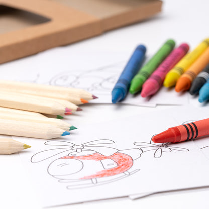 Set infantil para colorear