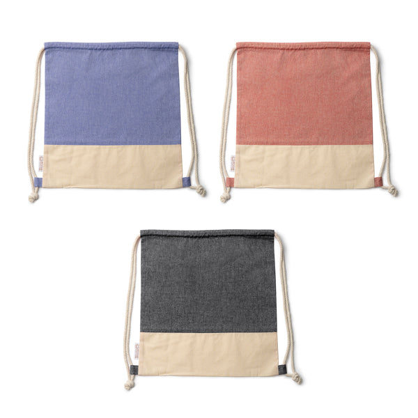 Mochila bicolor personalizada