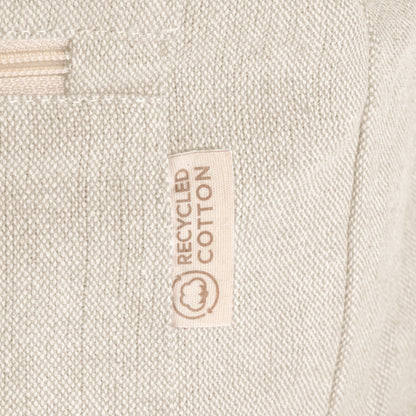 Mochila personalizada de algodón reciclado en acabado jaspeado