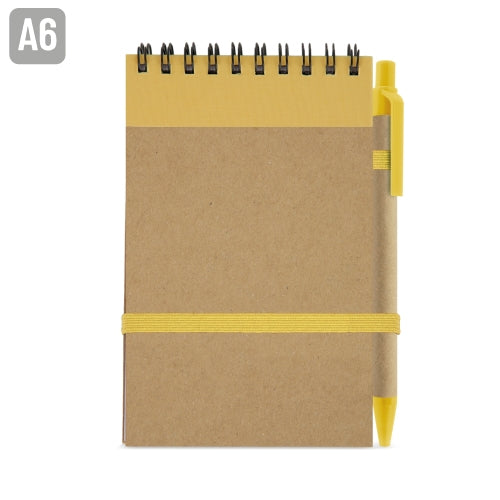 Bloc de notas personalizado con boligrafo