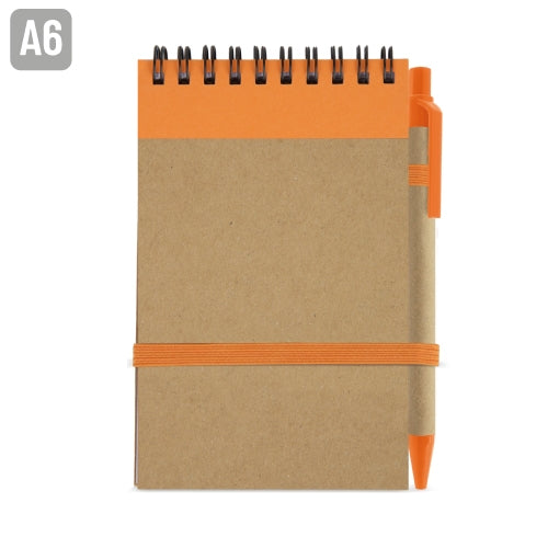 Bloc de notas personalizado con boligrafo