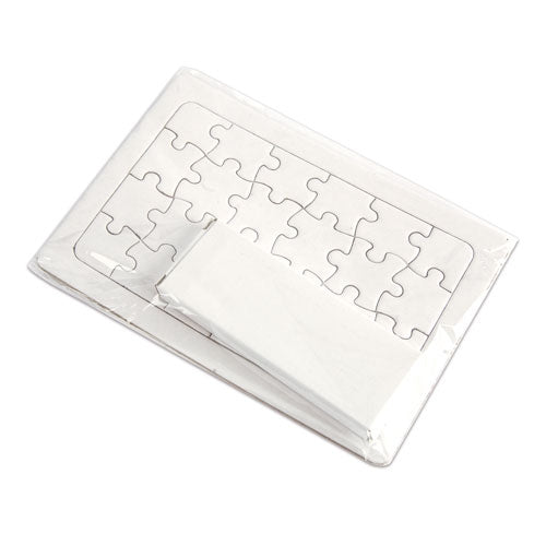 Puzzle con ceras para colorear