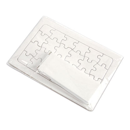 Puzzle con ceras para colorear