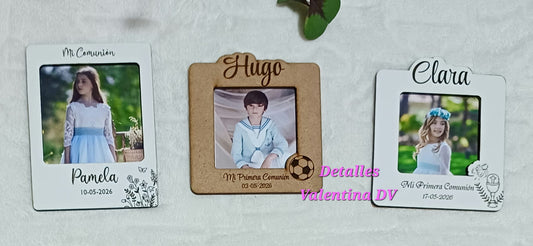 Portafotos personalizado con imán