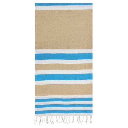 Toalla pareo personalizada de algodón con tres tonalidades