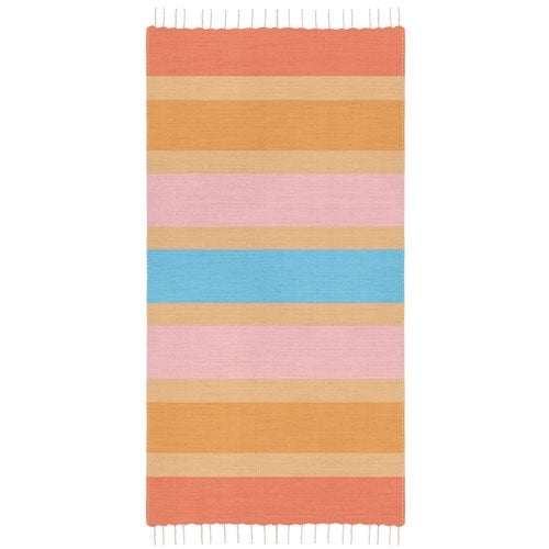 Toalla pareo personalizada de algodón multicolor