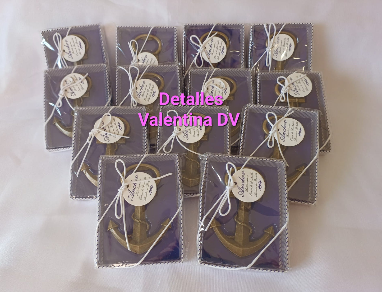 Abridor ancla en caja de regalo