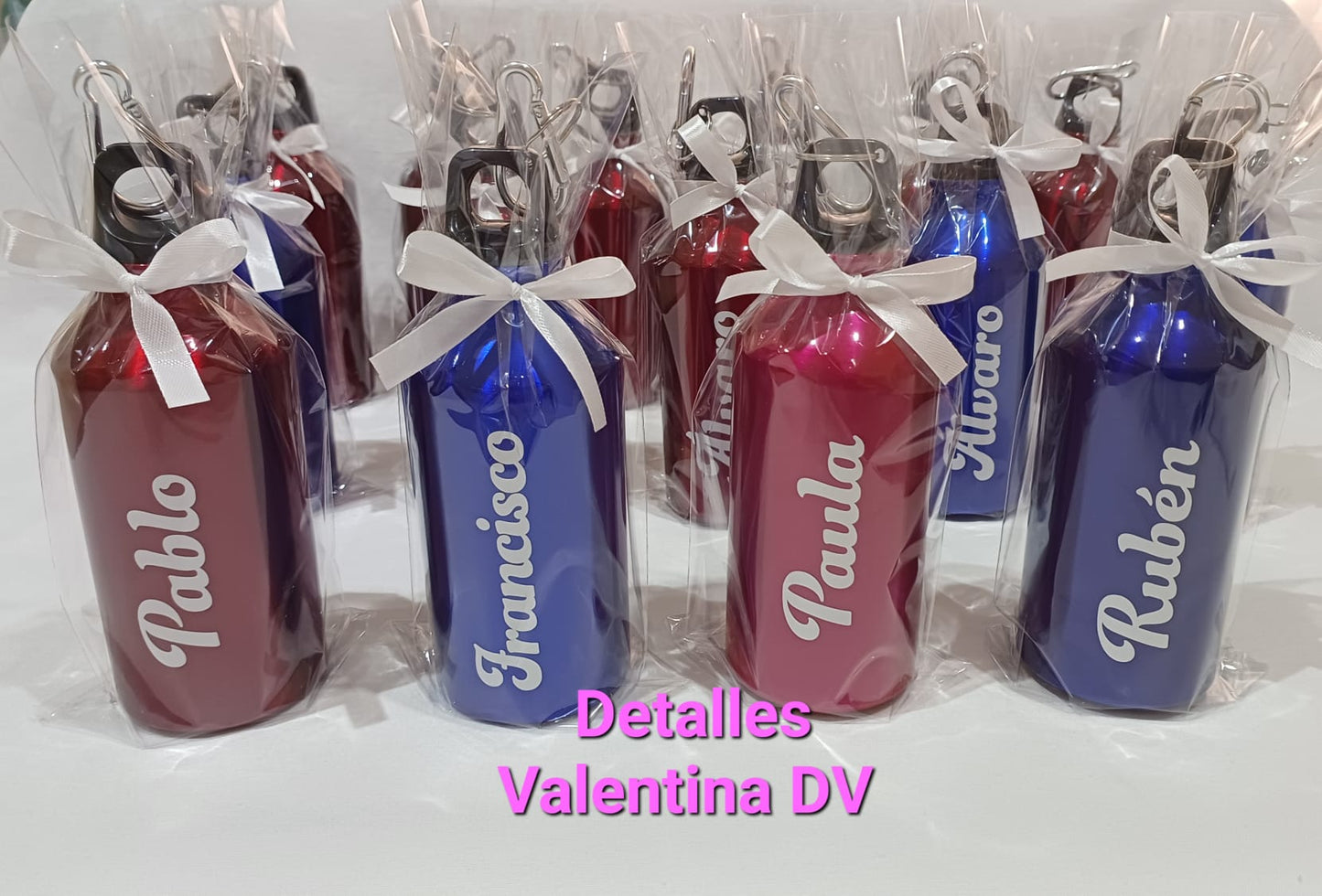 Bidón de color con nombre