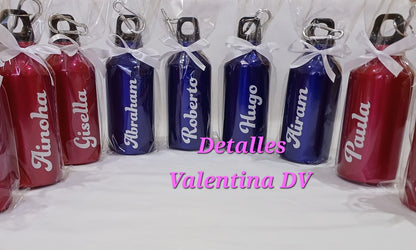 Bidón de color con nombre