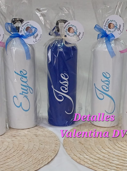 Bidón de color 800 ml con nombre