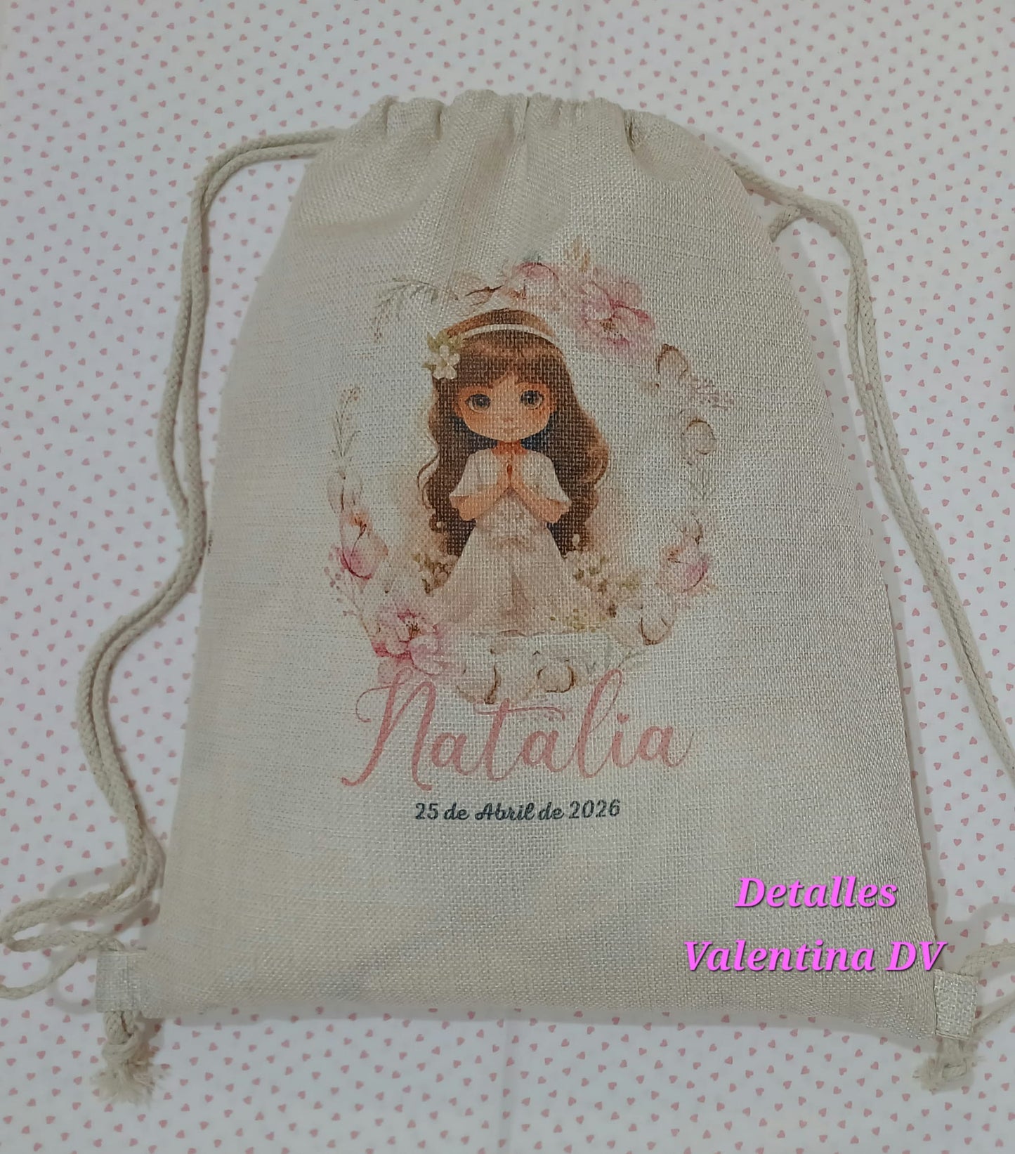 Mochila de cuerdas sublimación personalizada