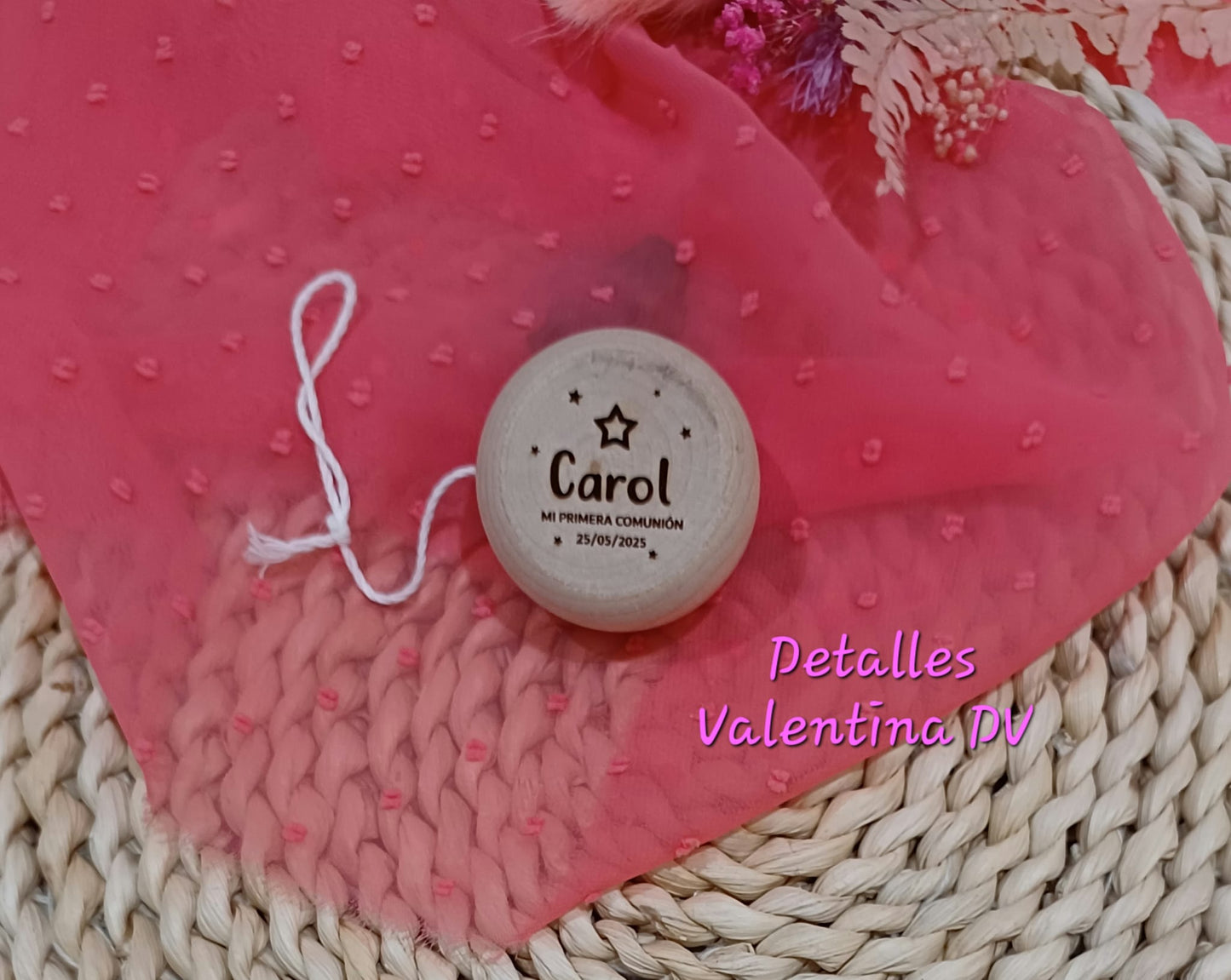 Yoyo de madera personalizado