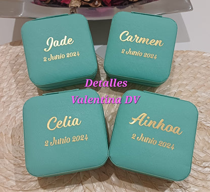Joyero de viaje personalizado