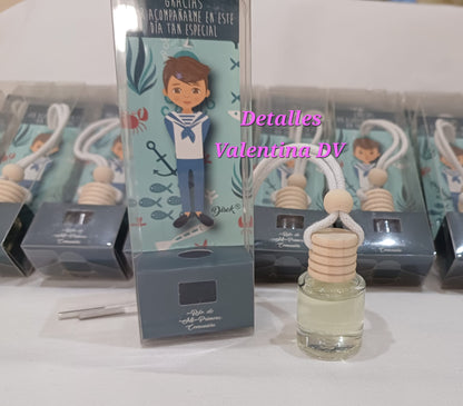 Ambientador para coche comunión niño