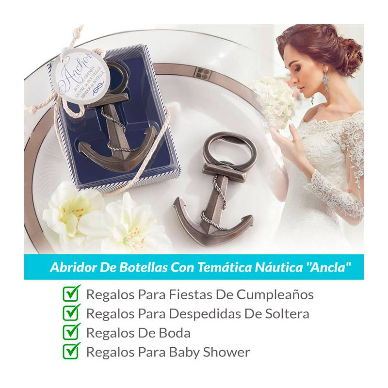 Abridor ancla en caja de regalo