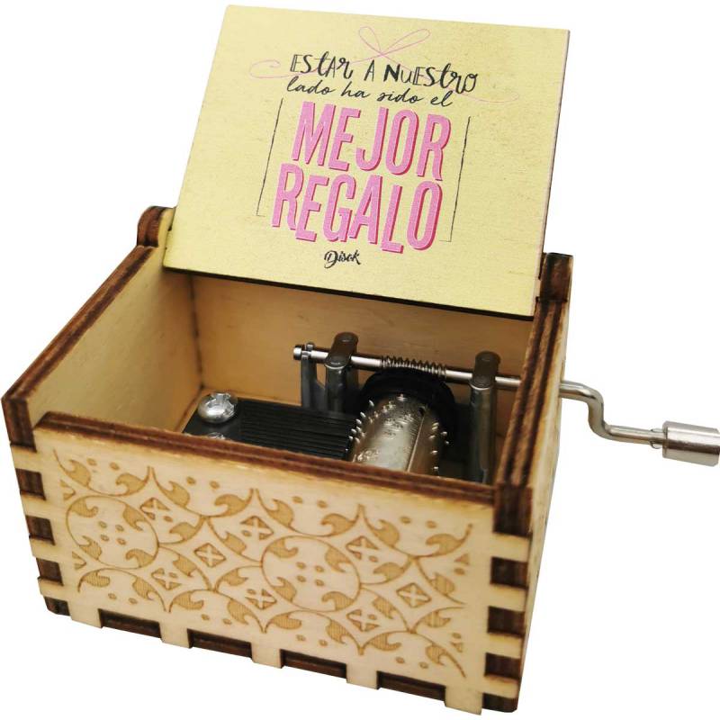 Caja musical frases positivas