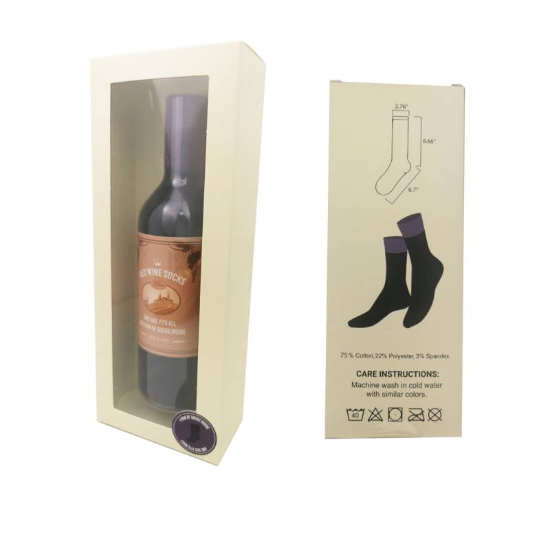 Calcetines botella de vino