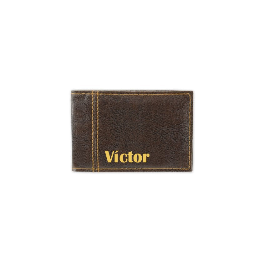 Cartera tarjetero polipiel personalizada