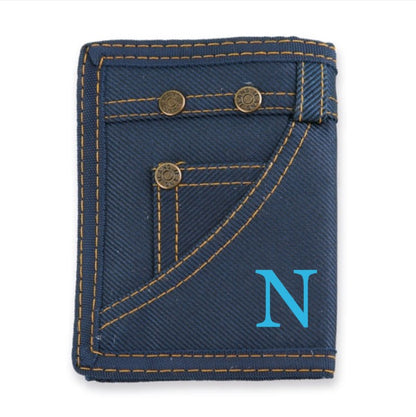 Cartera vaquera jeans personalizada