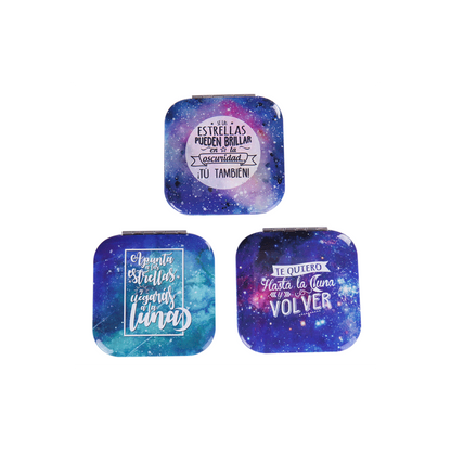 Espejo doble "Universo"