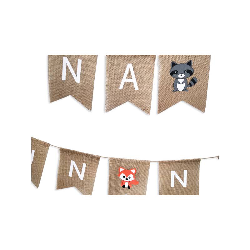 Guirnalda kraft "es un niño/niña"