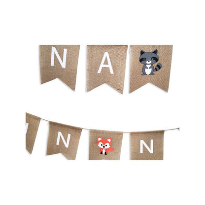 Guirnalda kraft "es un niño/niña"