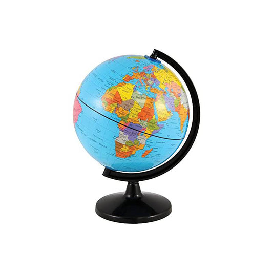 Hucha personalizada bola del mundo en caja de regalo