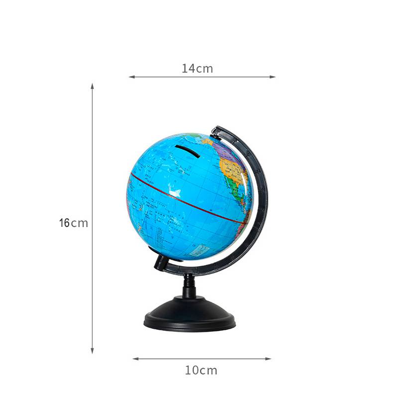 Hucha personalizada bola del mundo