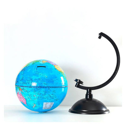 Hucha personalizada bola del mundo