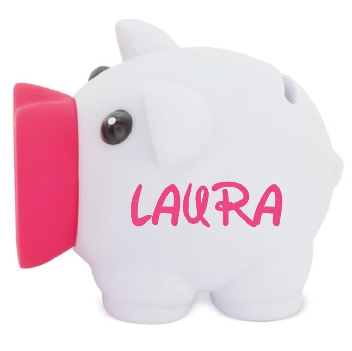 Hucha cerdito personalizada