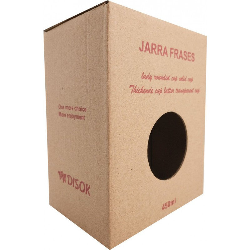 Jarra de cristal con caña "Momentos especiales"