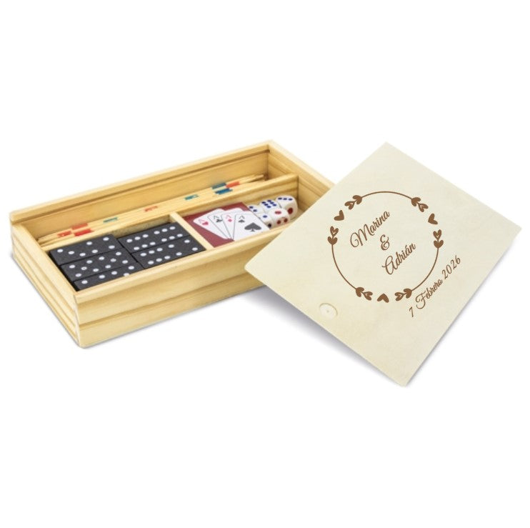 Set de juegos de mesa personalizado