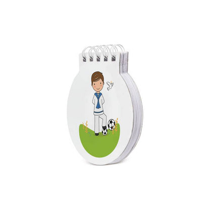 Libreta anillas comunión niño